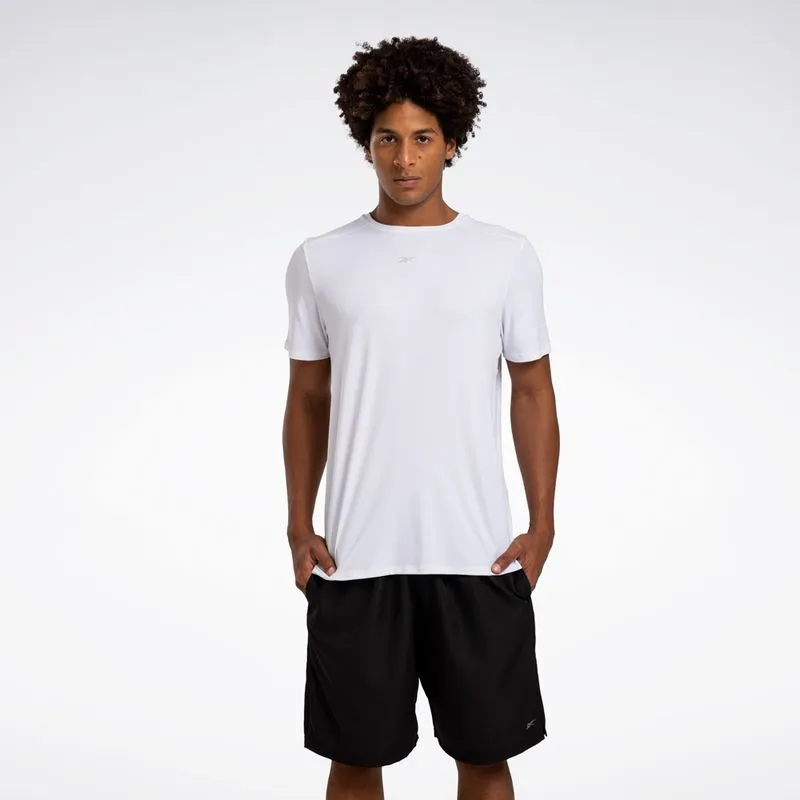 Camiseta Reebok Athletic Manga Curta Masculina Branco - M