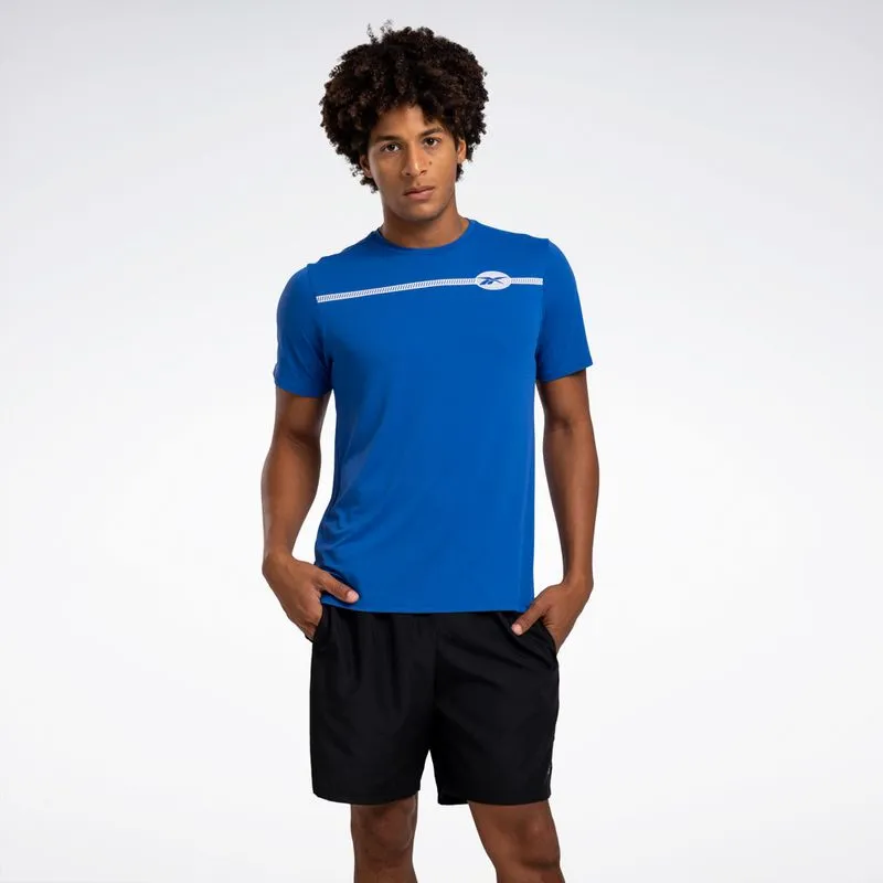 Short Reebok Functional 2N1 7 Masculino Preto - M