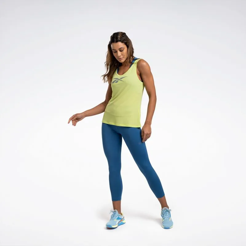Regata Reebok Workout Feminina Verde - GG