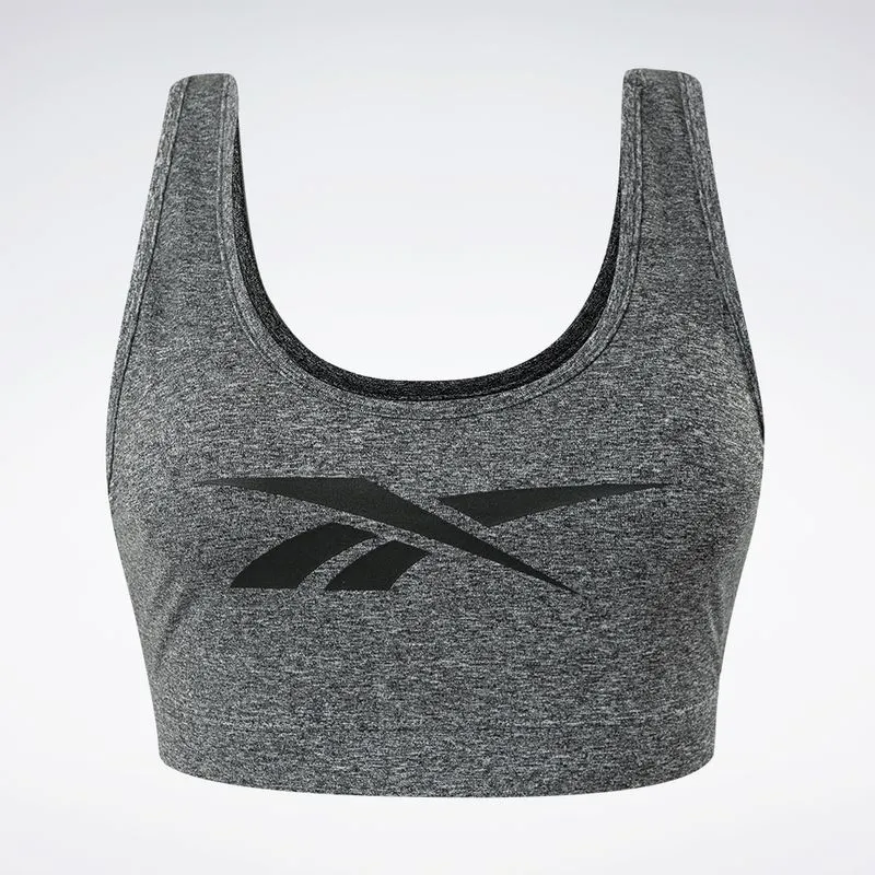 Top Reebok Workout Feminino Cinza mescla - M