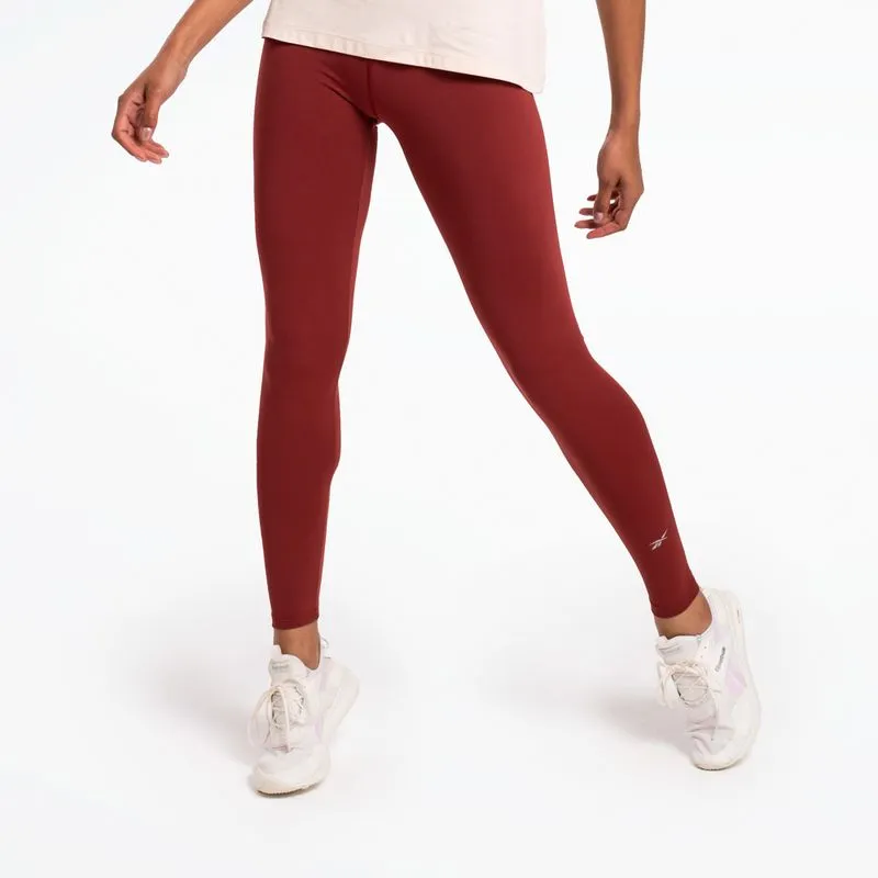 Calça Reebok Legging Agile Feminina Vinho - M