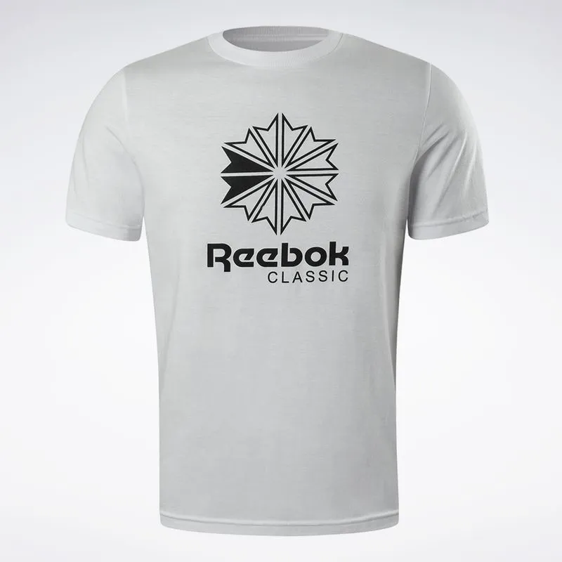 Camiseta Reebok Big Star Crest Masculina Branco - P