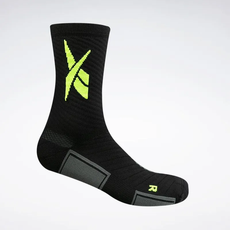 Meia Reebok Perfomance Cano Alto Masculino Preto - M