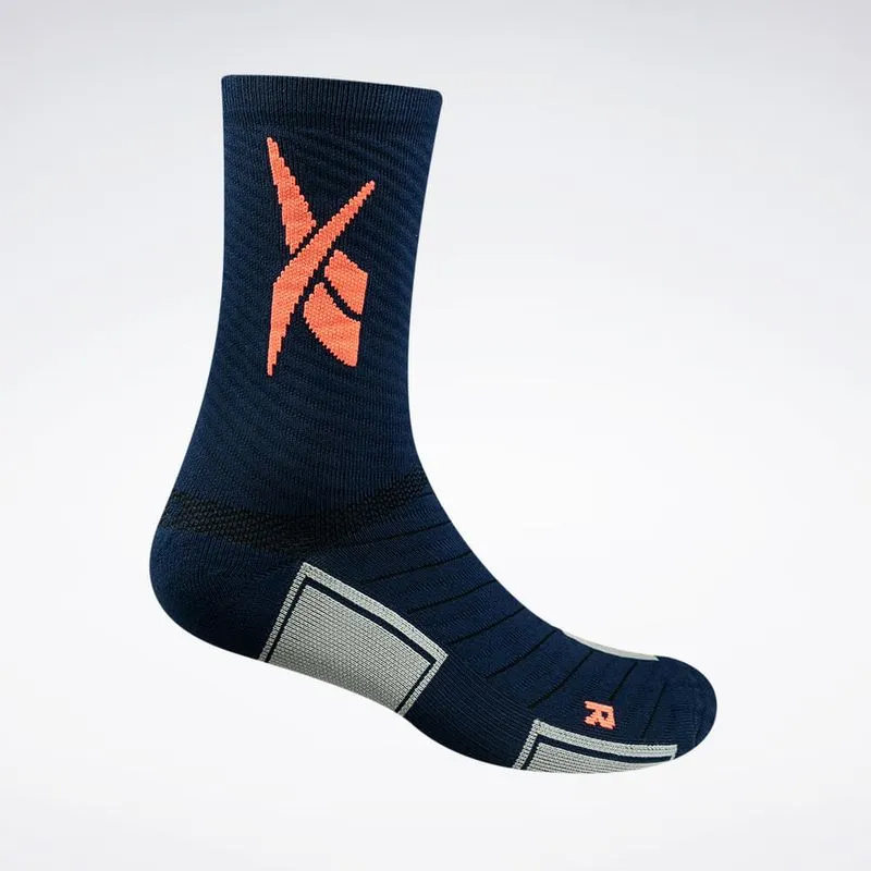 Meia Reebok Perfomance Cano Alto Masculino Marinho - M