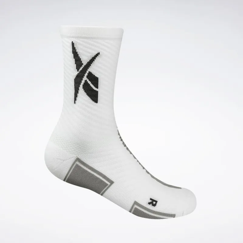 Meia Reebok Perfomance Cano Alto Feminino Branco - P