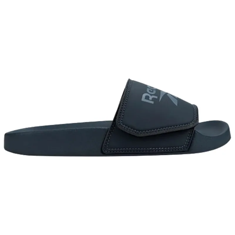 Chinelo Rebook Slide Velcro Masculino - Grafite