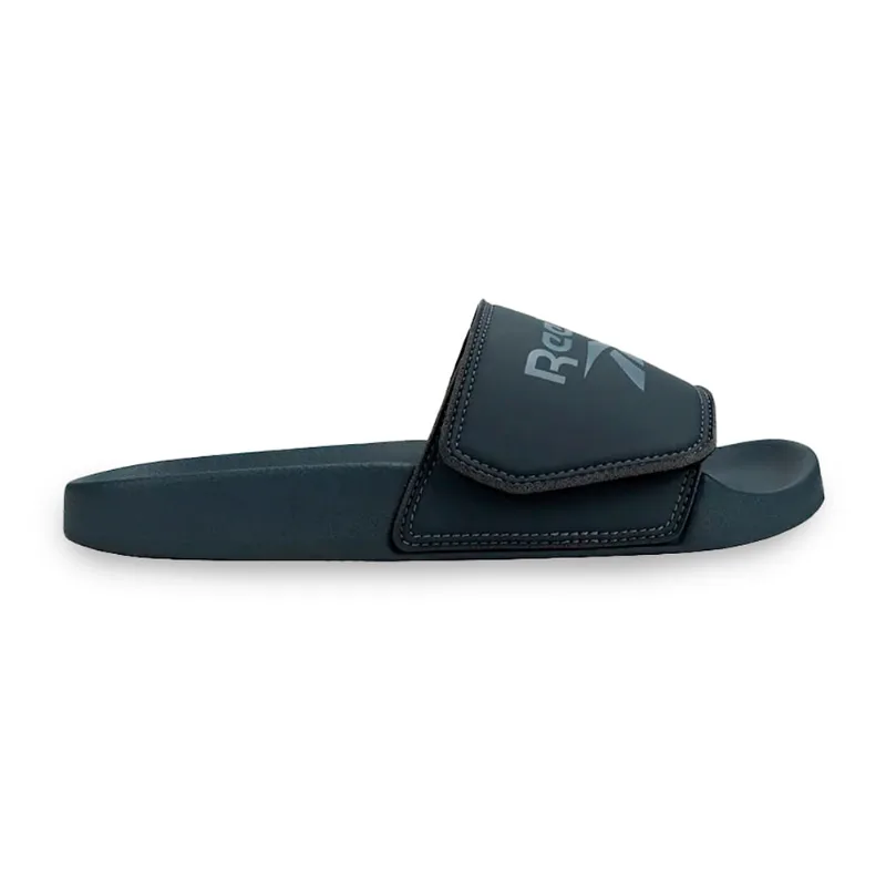 Chinelo Slide Reebok Logo Unissex Cinza CINZA - 44