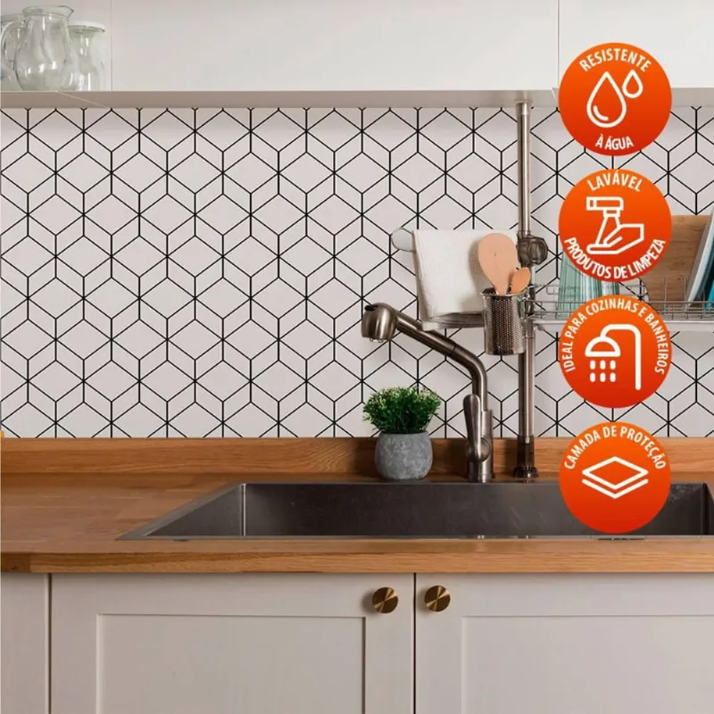 Revestimento De Azulejo Geométrico Elegant Diamond 270