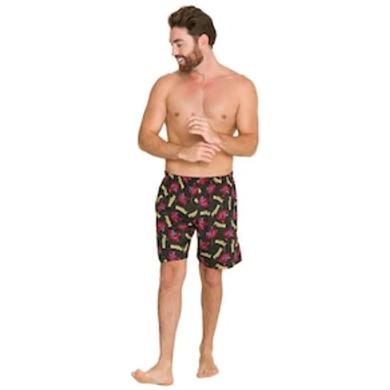 Cueca Samba Canção Marvel Spider-Man Evanilda - Preto