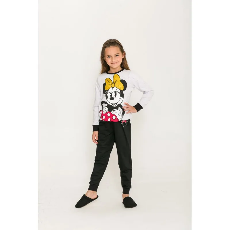 Pijama Evanilda Infantil Menina 24.03.0018 Preto 10