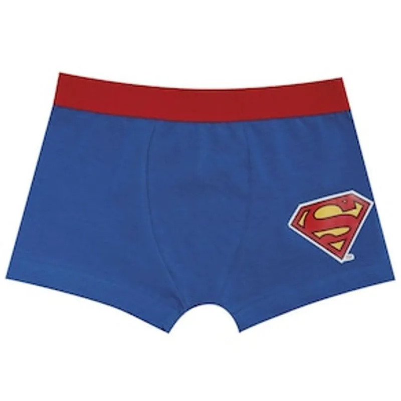 Cueca Boxer Infantil Evanilda DC Comics 17.39.0002 - Azul