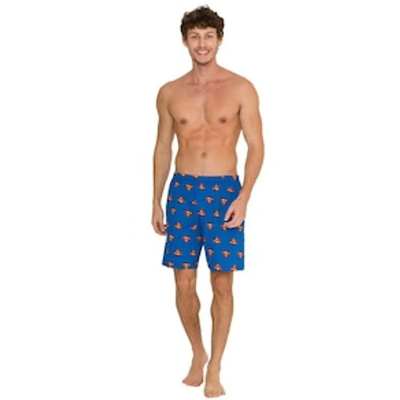 Cueca Samba Canção Adulto DC Comics Superman 33.39.0003 - Azul - Tamanho M