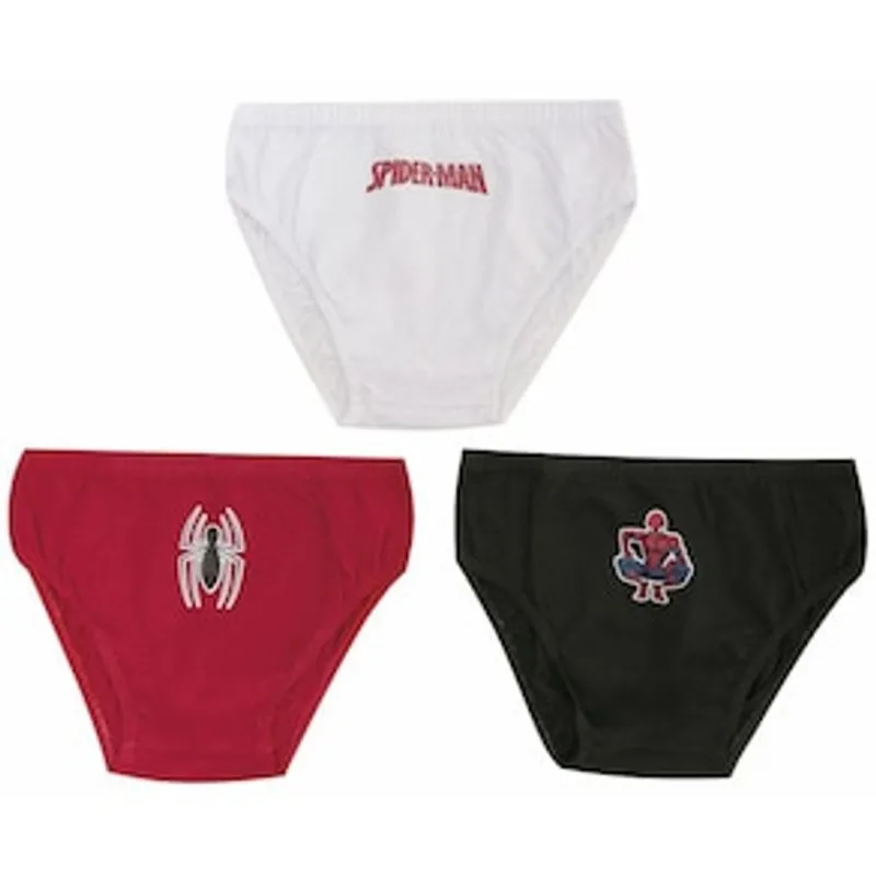 Conjunto Cuecas Infantil Spider 127 Evanilda - 3 peças