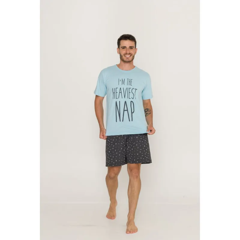 Pijama Borth Masculino 54.01.0051 Azul GG