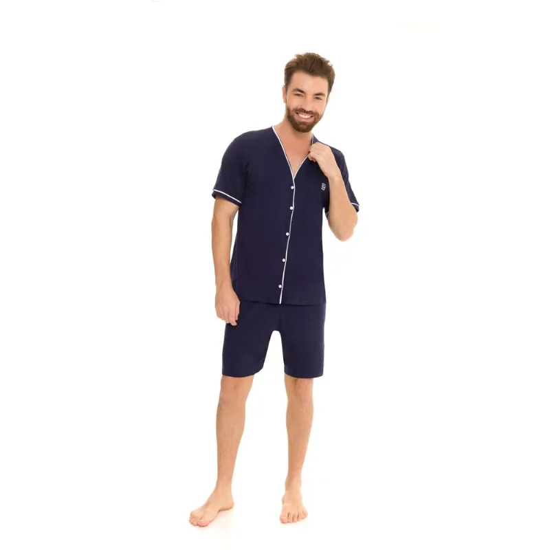 Pijama Borth Masculino 54.01.0057 Azul Marinho M