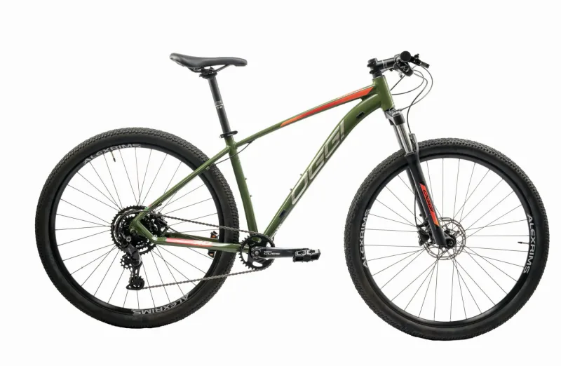 BICICLETA OGGI ARO 29 BW 7.0 CUES 9V VERDE/ LARANJA 2026