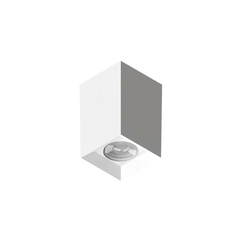 Spot De Sobrepor Tower Recuado Quadrado Save Energy Mr16 Gu10 Bivolt Branco Se-385.2524 - SAVE ENERGY
