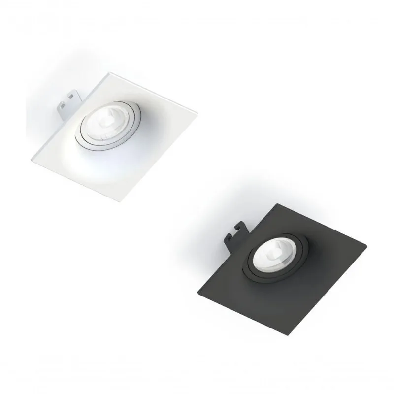 Spot Incandescente Embutido SE-330.2610 Face Recuada Preto Save Energy
