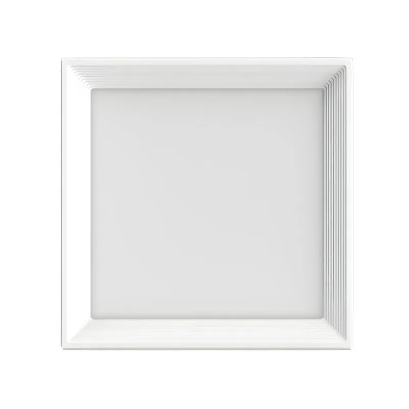Luminária Led de Sobrepor Quadrada Recuada 17x17CM 12W 3000K Bivolt Preto SE2402649 Save Energy