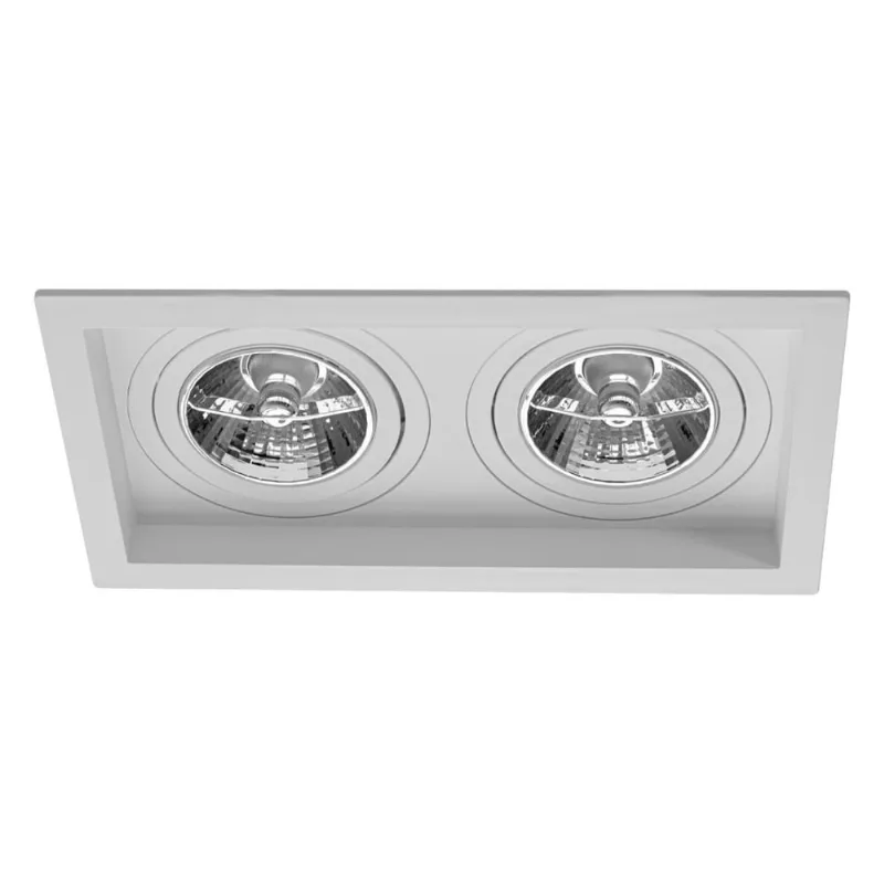 Spot Embutir Duplo Recuado p/ Led Ar70 Save Energy St2836