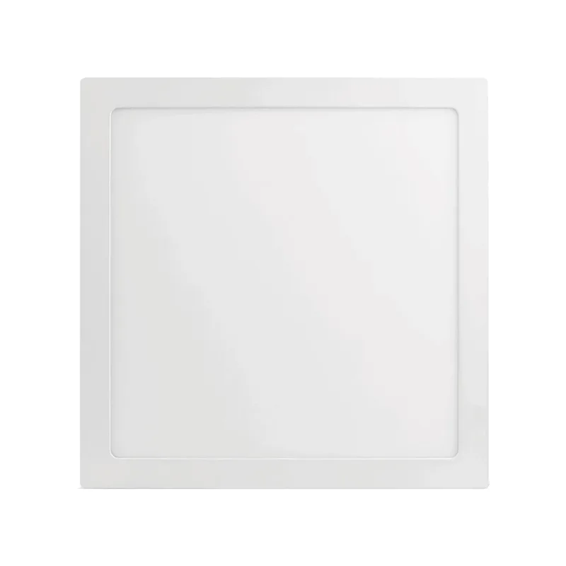 Painel LED De Embutir Quadrada Bivolt 12W 1000 Lúmens 6500K Branco Frio 17X17Cm Branco SE-240.3003 Saveenergy
