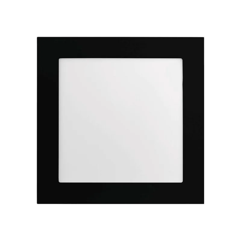 Luminária de Embutir LED Quadrada 25W 3000K Bivolt Preto SE-240.3016 30X30cm Save Energy