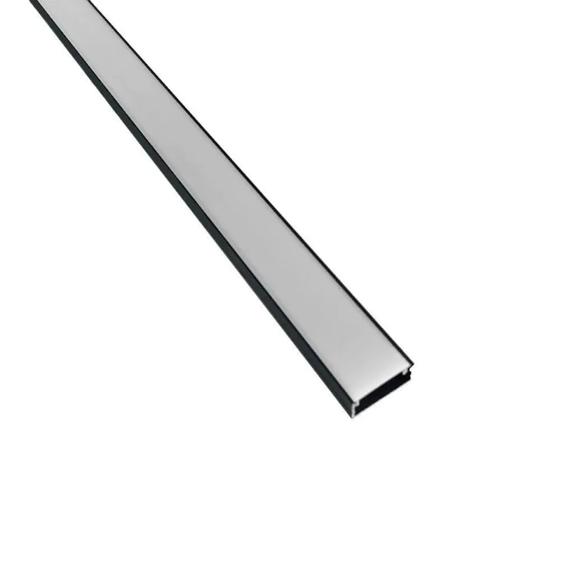 Perfil de Sobrepor para Fita LED Sardegna 30mm com IP40 e Tampa 3 Metros Preto Save Energy