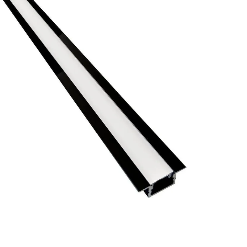 Perfil de Embutir para Fita LED Amalfi 28mm IP 40 200cm Preto Save Energy