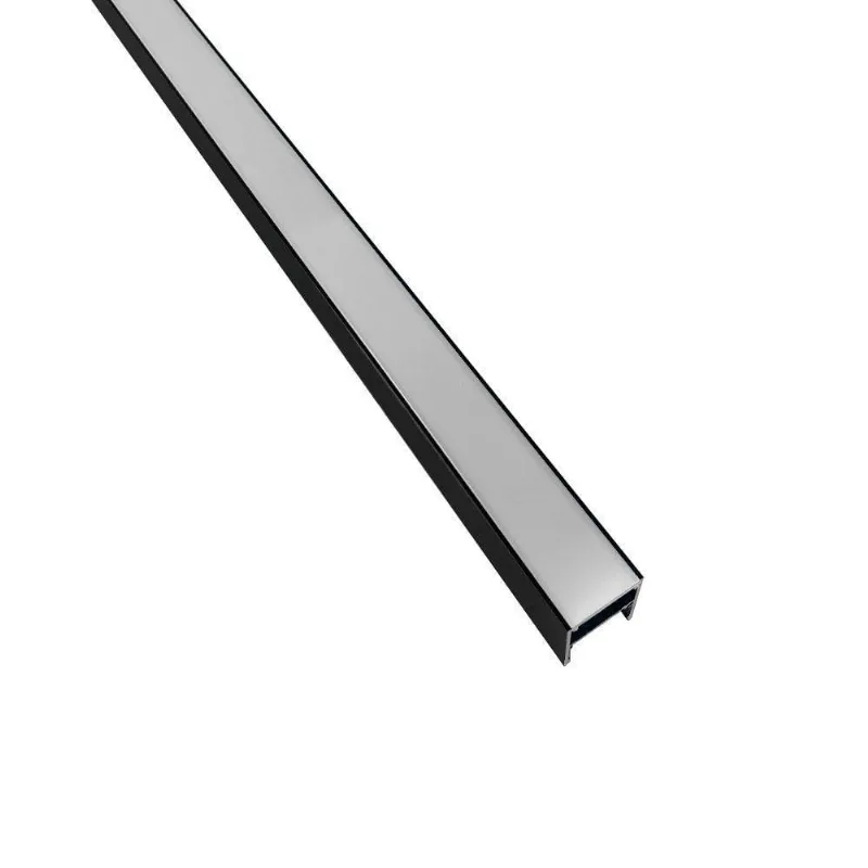Perfil de Sobrepor para Fita LED Torino IP 40 2 Metros Preto Save Energy
