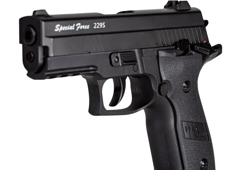 Pistola Pressao Airgun P229 Co2 4,5mm Blowback - Wingun