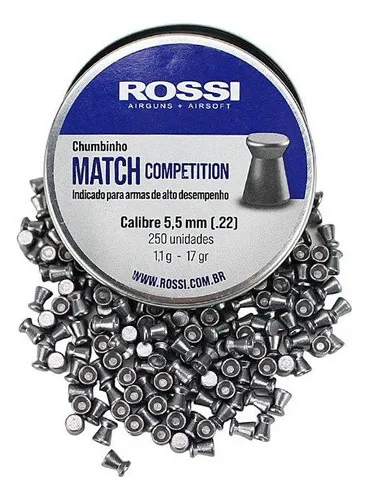 CHUMBINHO ROSSI MATCH COMPETITION 5,5MM (250 UN)