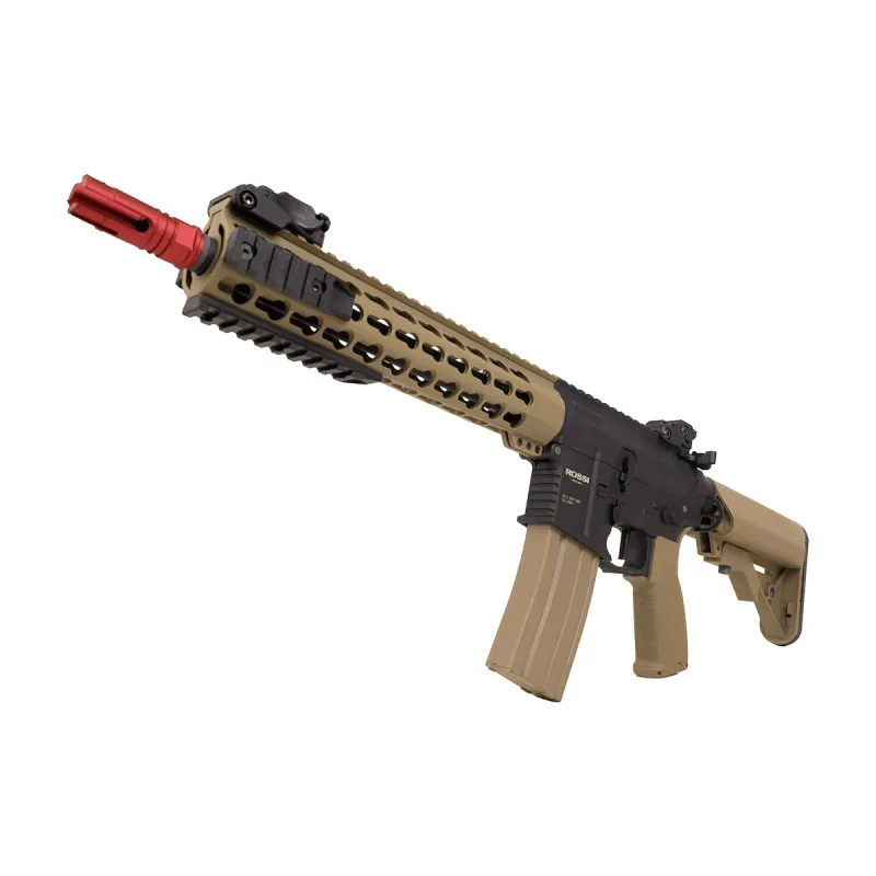 Rifle Airsoft Rossi AR15 Neptune 10 Short TAN Bateria e carregador