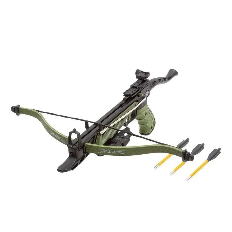 Balestra Besta Mk-tcs1-g Alligator 80 Libras Verde Man Kung