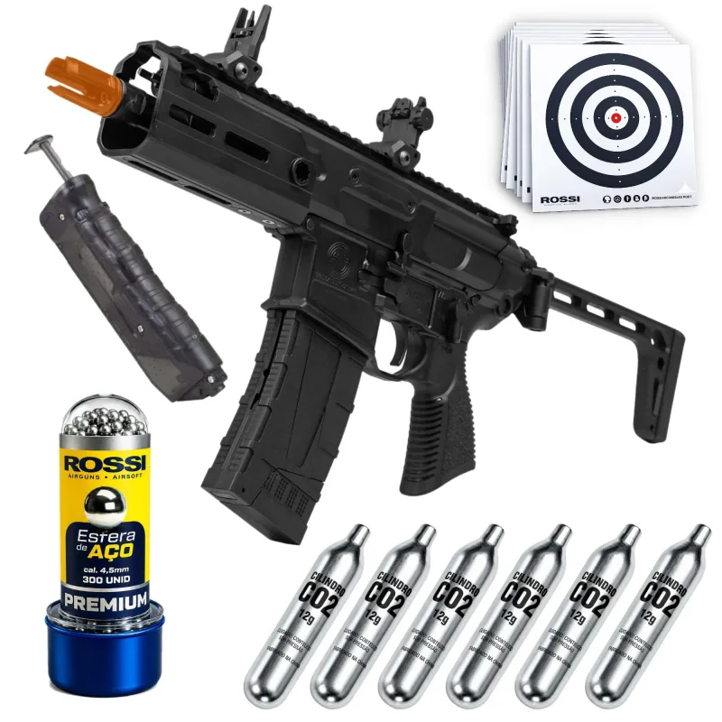 Rifle Pressão Sig Sauer MCX Rattler 4,5mm CO2 Blowback