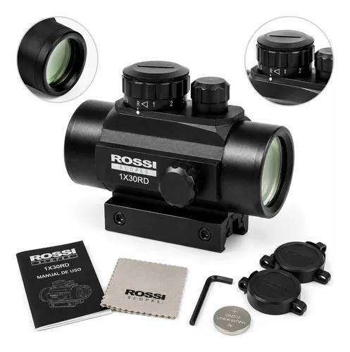 Mira Tubular De Ponto Rossi 1x30 Para Carabina De Pressão