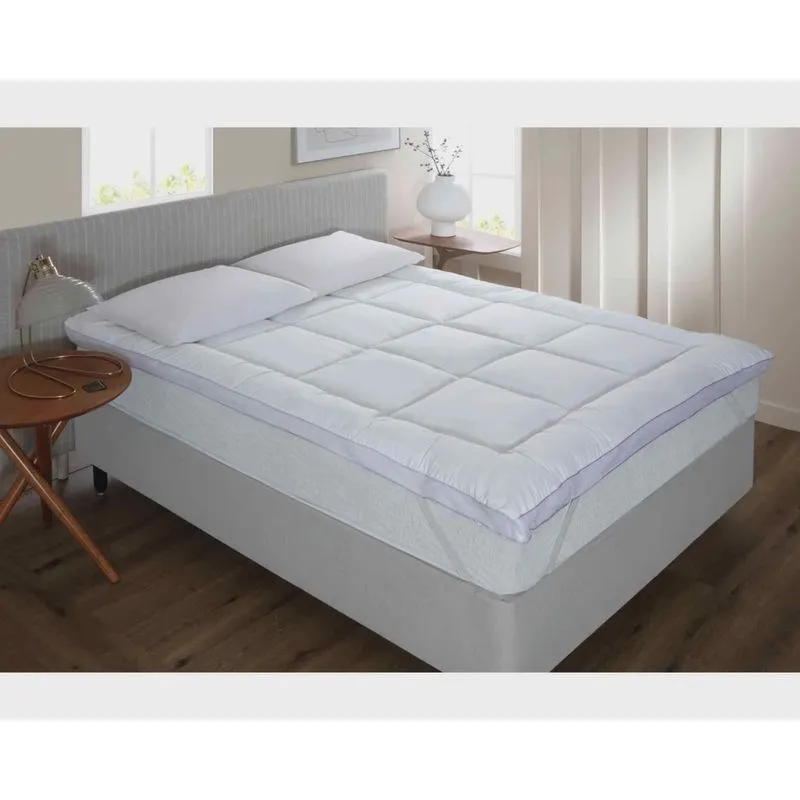 Pillow Top Solteiro Branco Kacyumara