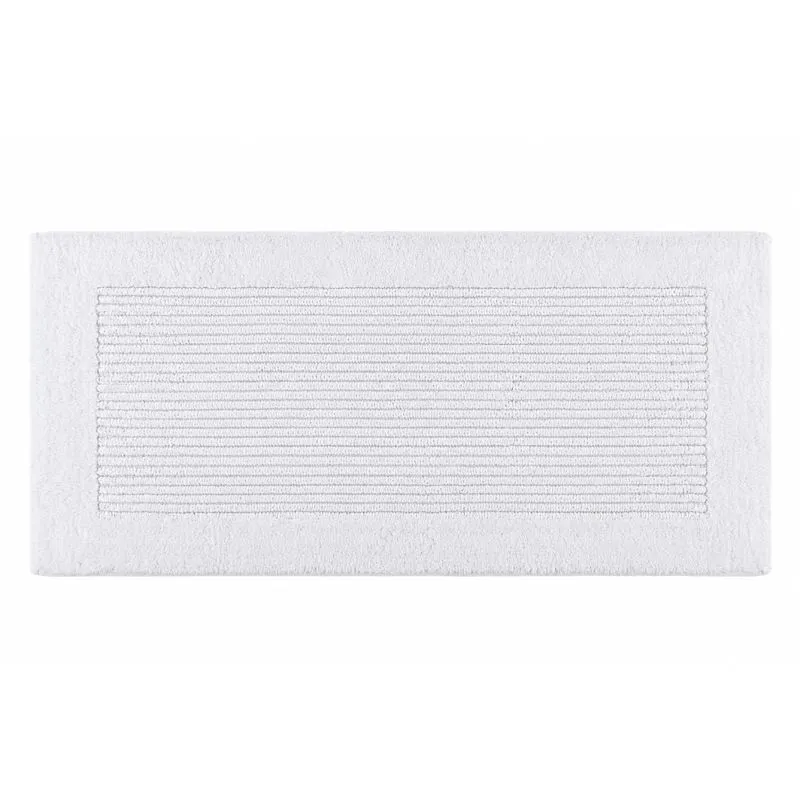 Tapete/Passadeira 60x1,2 Algodão Branco Capri Kacyumara - Casa K