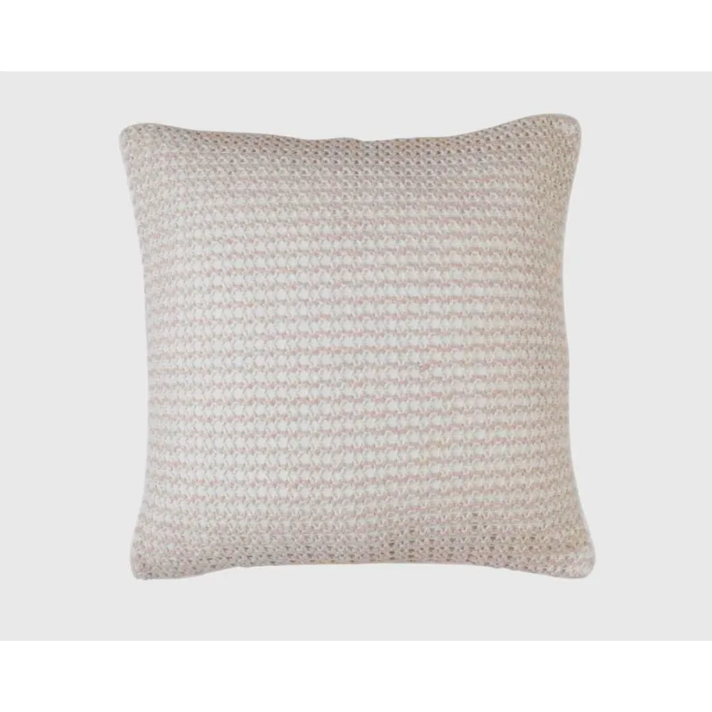 Almofada Crochê Lamezia 50x50 Rose Aude Kacyumara
