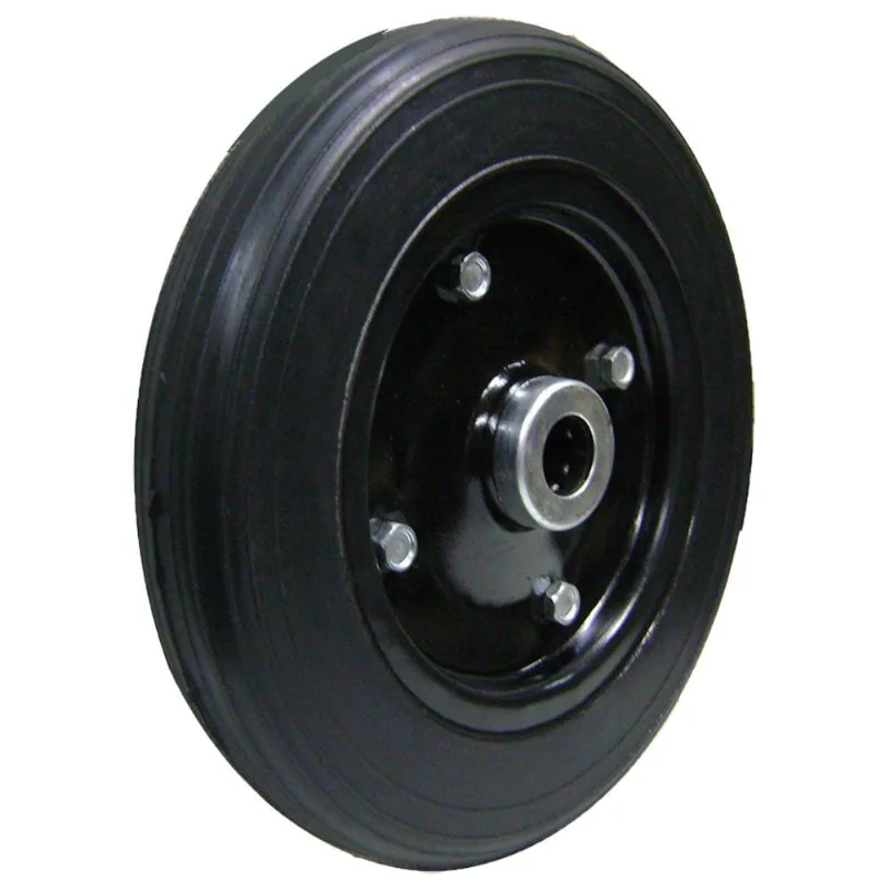 Roda de Chapa 10 Para Carrinho Ambulante, Carga, Armazem, Rolete 7/8 - CP10R78