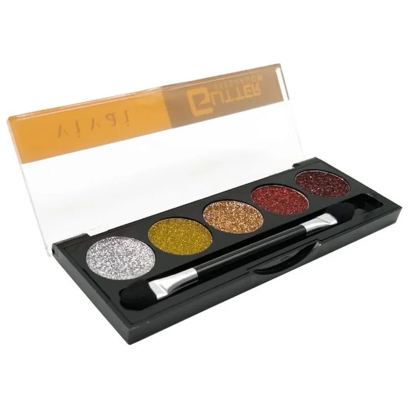 Paleta De Sombras Glitter Vivai 2187.1.1