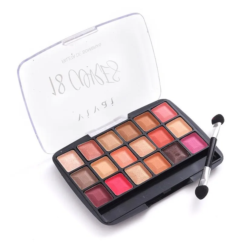 Paleta De Sombra 18 Cores Cor 2 Vivai 2194-2