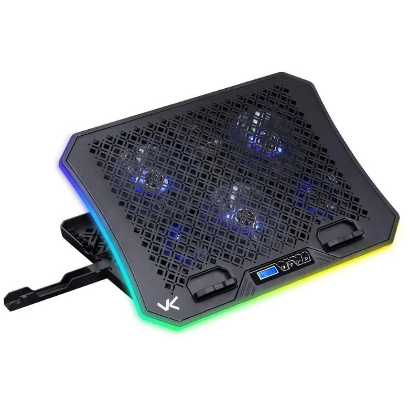 Base Para Notebook Snow - Ate 19" - 6 Fans Rgb - Com Control