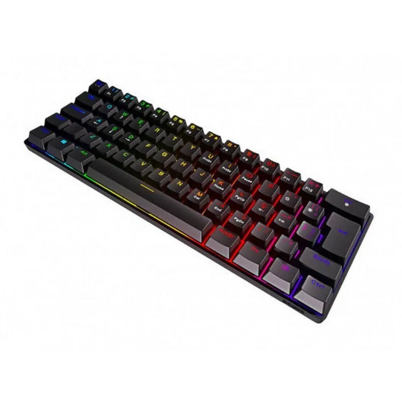 Teclado Gamer Mecânico Outemu Red Led Preto E Rgb