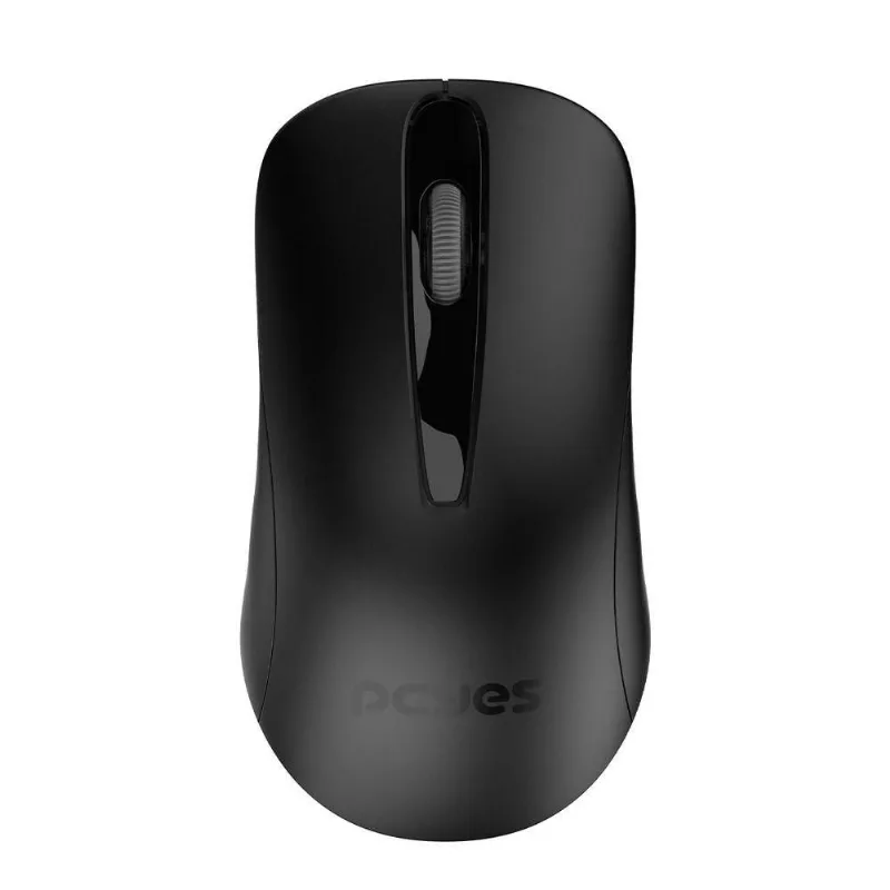 Mouse Óptico sem Fio PMOC12W 1200 DPI Conforto Preto Pcyes