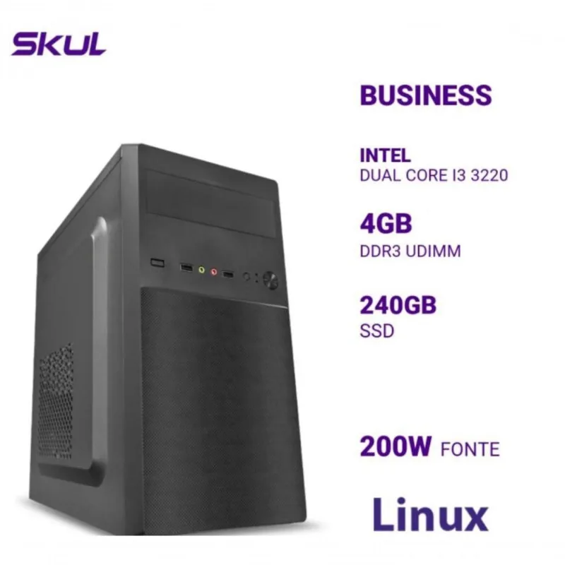 Computador Business B300 Dual Core I3 3220 Mem 4Gb Ddr3 Ssd