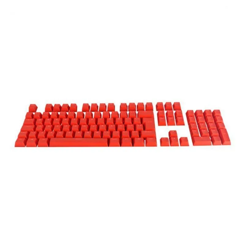 Conjunto De Teclas 112pçs Pcyes K112rm Doubleshot Red Magma