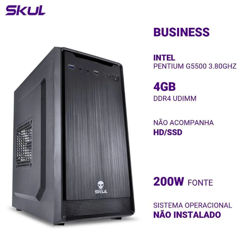 Computador Pentium G5500 3.80ghz 4gb 200w Atx