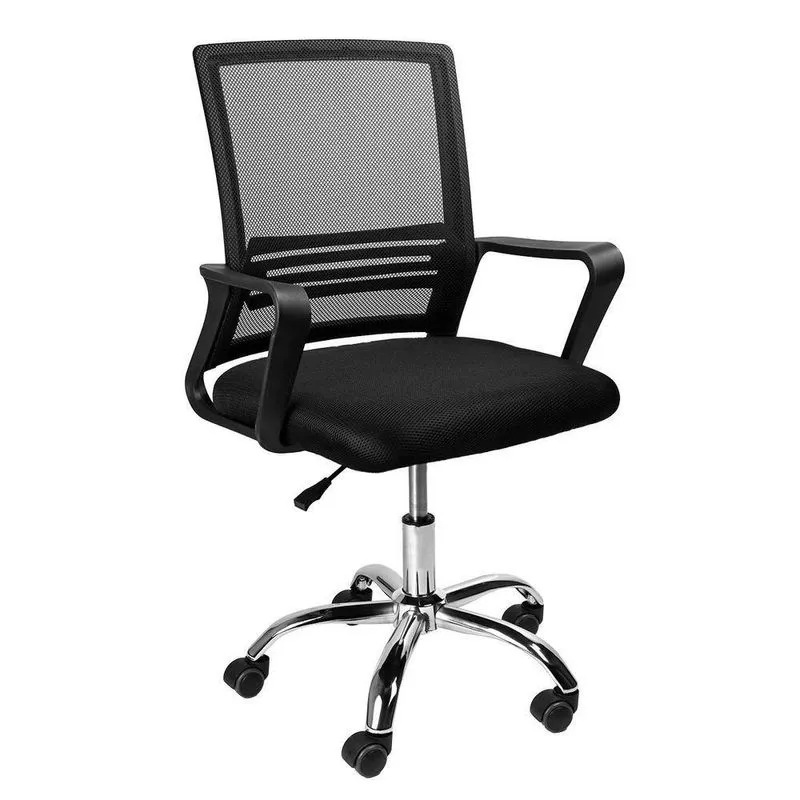 Cadeira Ergonômica P- Escritório Office Go Star Preta