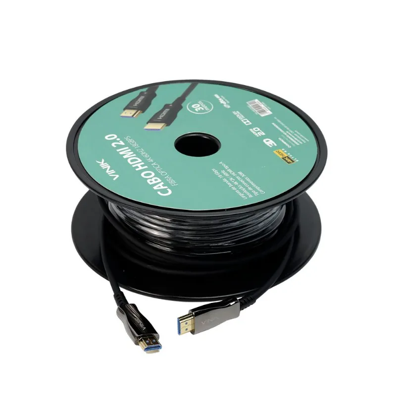 Cabo HDMI 20 Fibra Óptica 4K 30 Metros Vinik HFO20305
