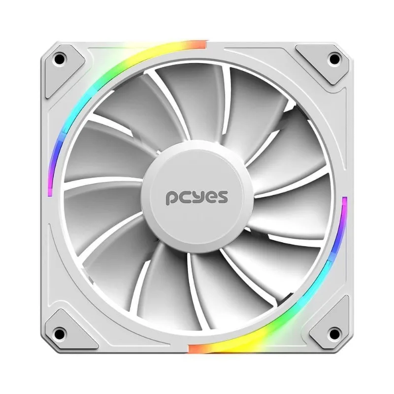 Cooler Fan para Gabinete Sangue Frio 3 ARGB White Ghost Reverse 120MM